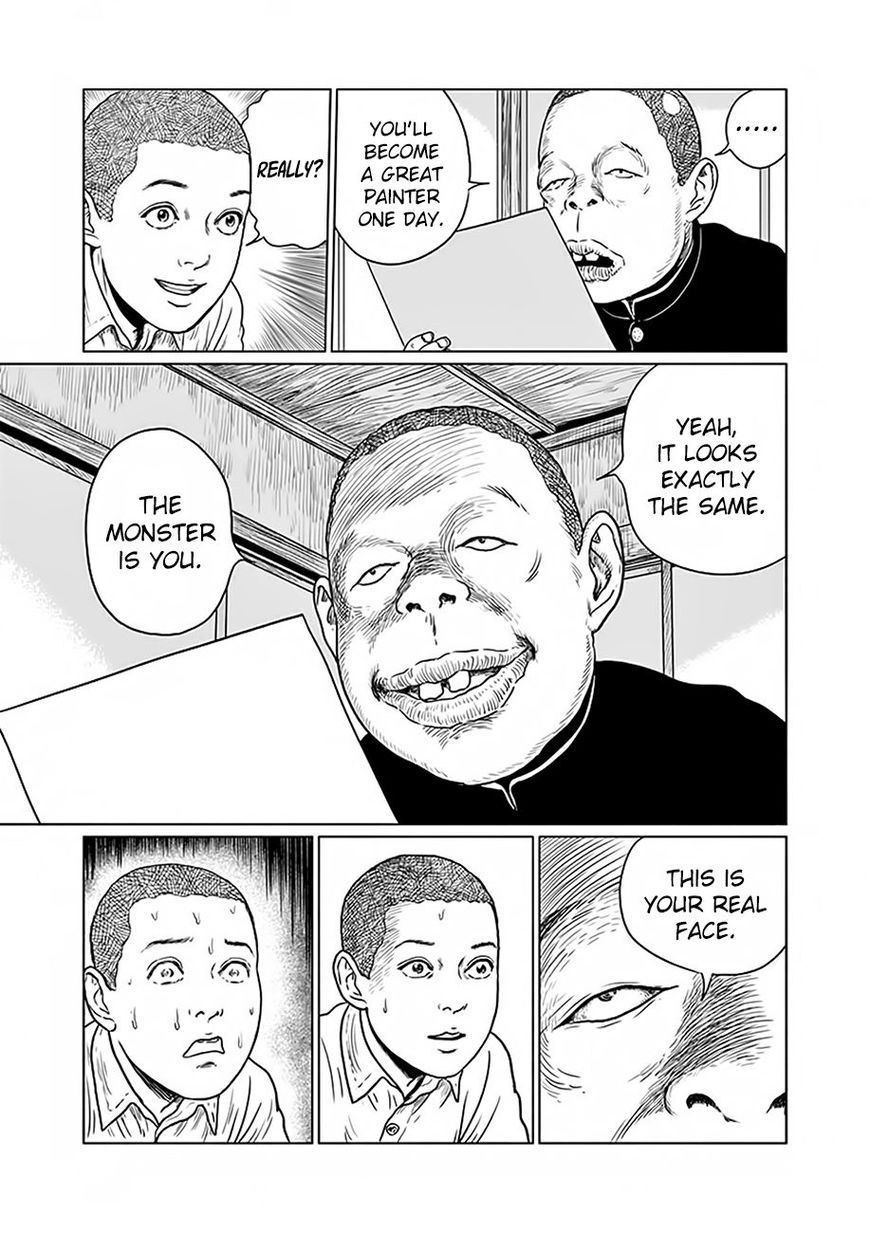 No Longer Human (Junji Itou) Chapter 2 page 13 - Chapter 2: Clowning
