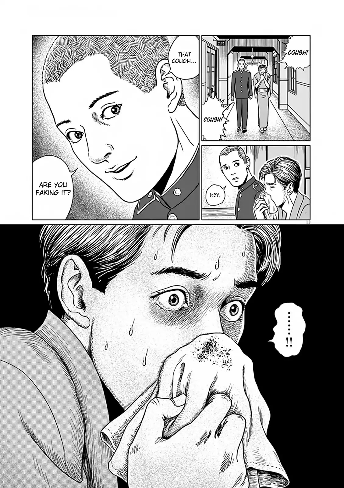No Longer Human (Junji Itou) Chapter 8 page 14 - Chapter 8: Cold Sweat