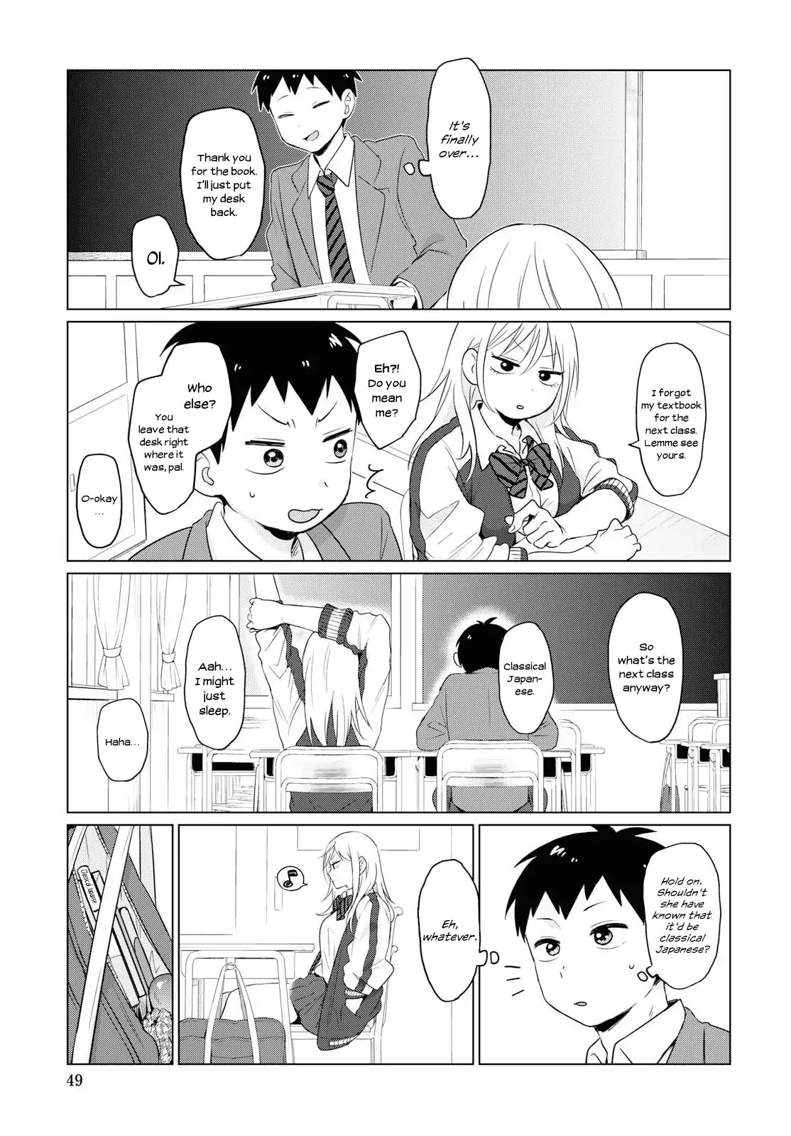No Matter What You Say, Furi-san is Scary. Chapter 1 page 10 - Chapter 1