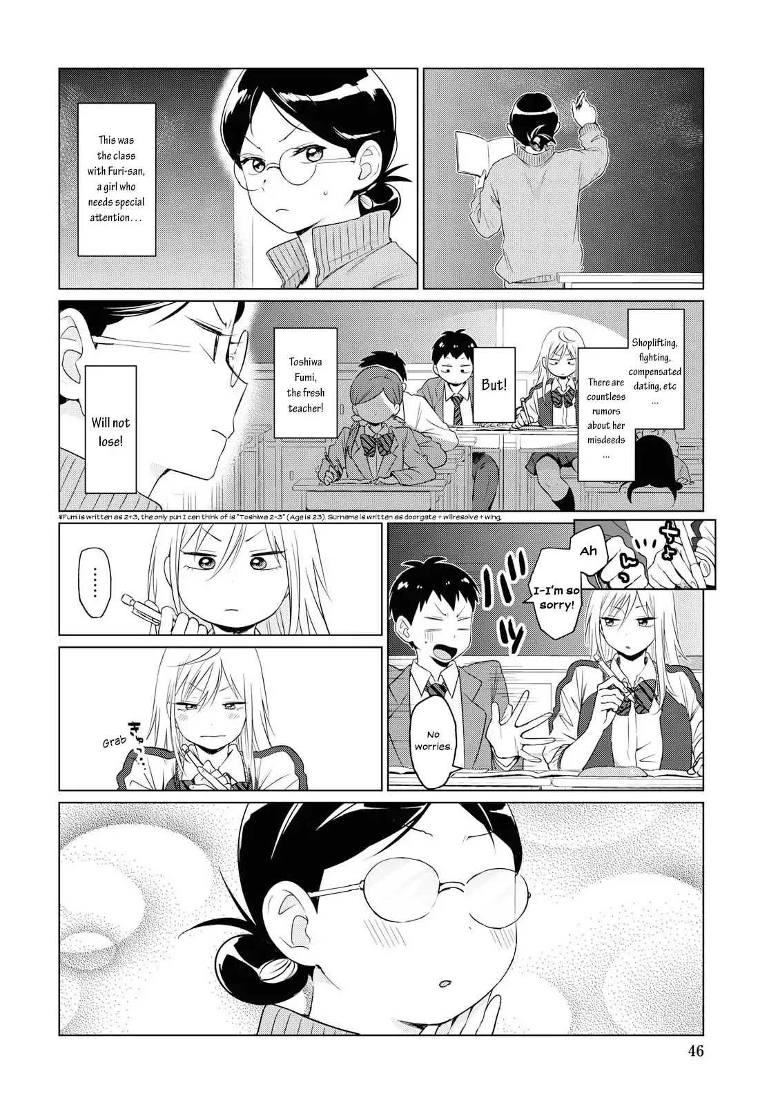 No Matter What You Say, Furi-san is Scary. Chapter 1 page 7 - Chapter 1