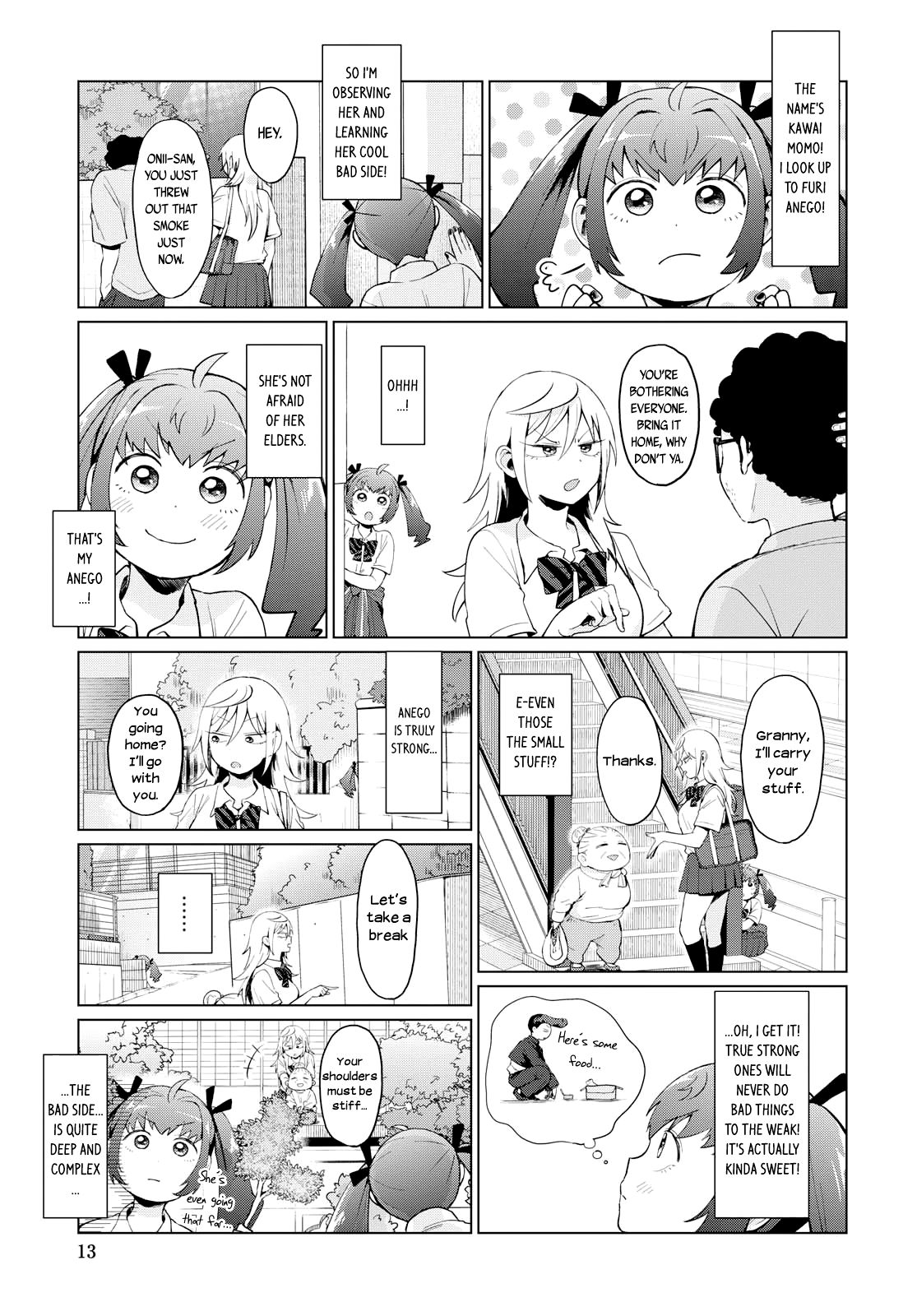 No Matter What You Say, Furi-san is Scary. Chapter 12 page 1 - Chapter 12