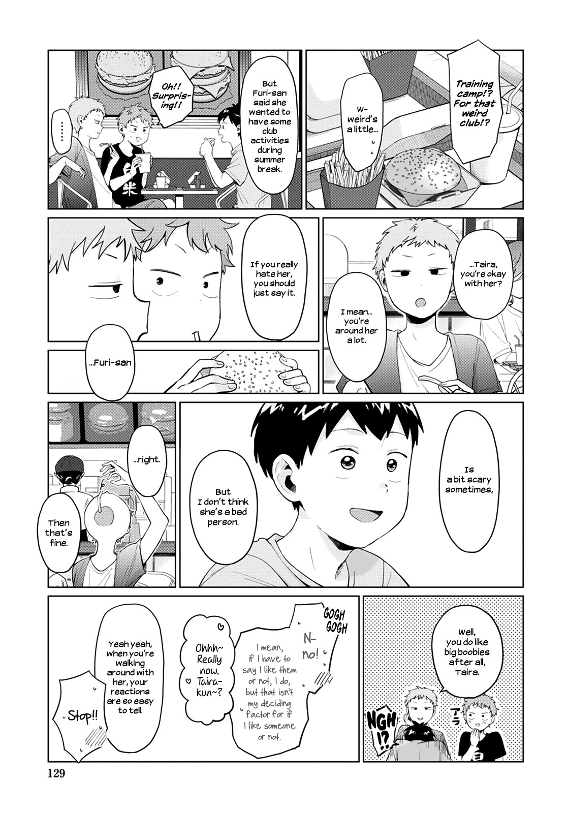 No Matter What You Say, Furi-san is Scary. Chapter 14 page 1 - Chapter 14