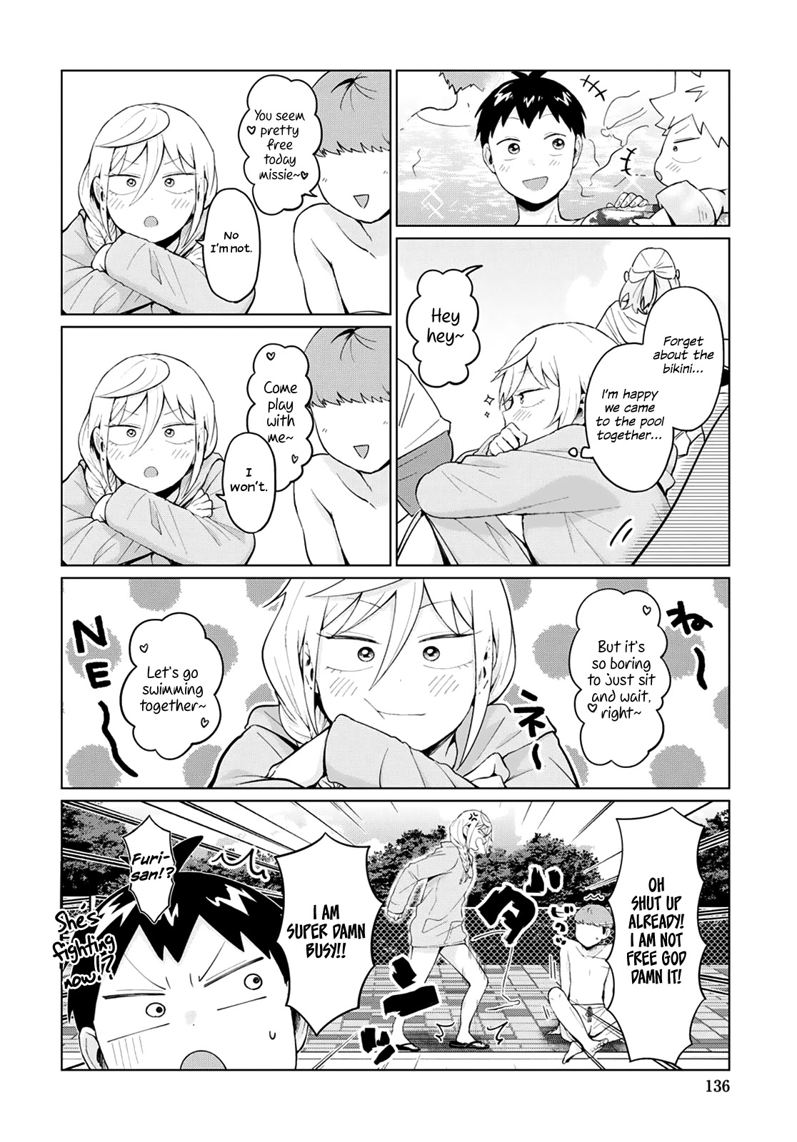 No Matter What You Say, Furi-san is Scary. Chapter 14 page 8 - Chapter 14