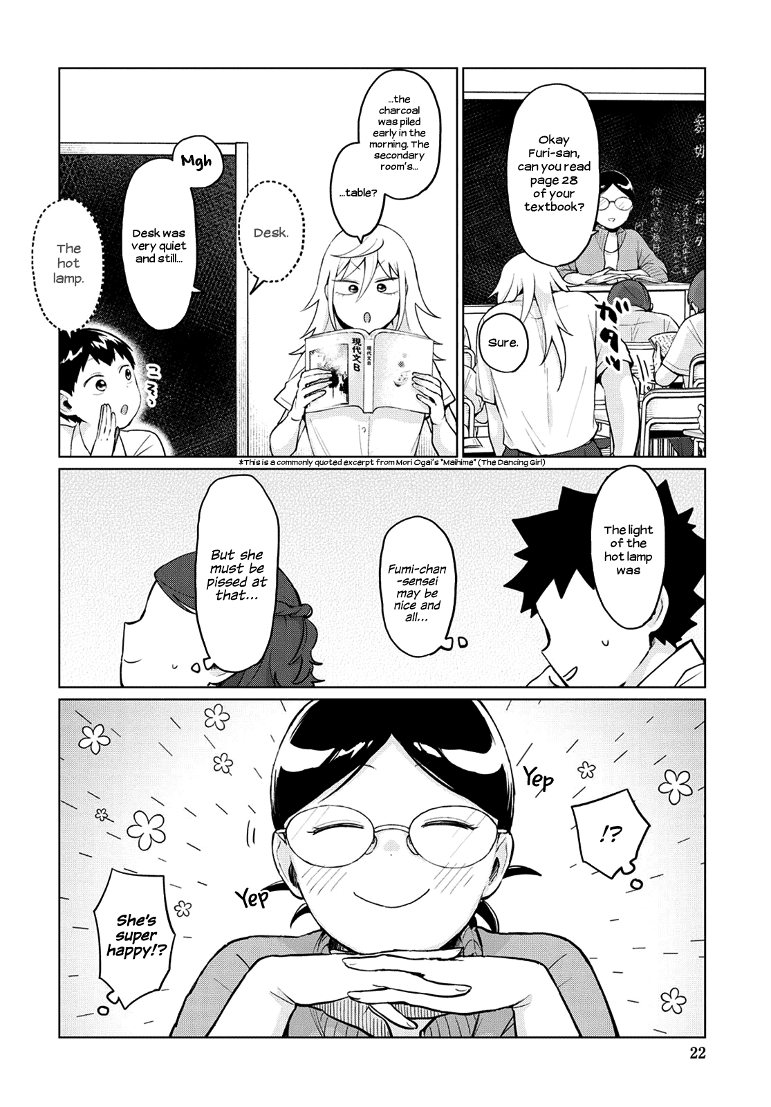 No Matter What You Say, Furi-san is Scary. Chapter 19 page 4 - Chapter 19