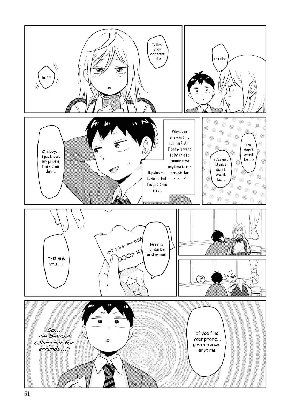 No Matter What You Say, Furi-san is Scary. Chapter 2 page 11 - Chapter 2