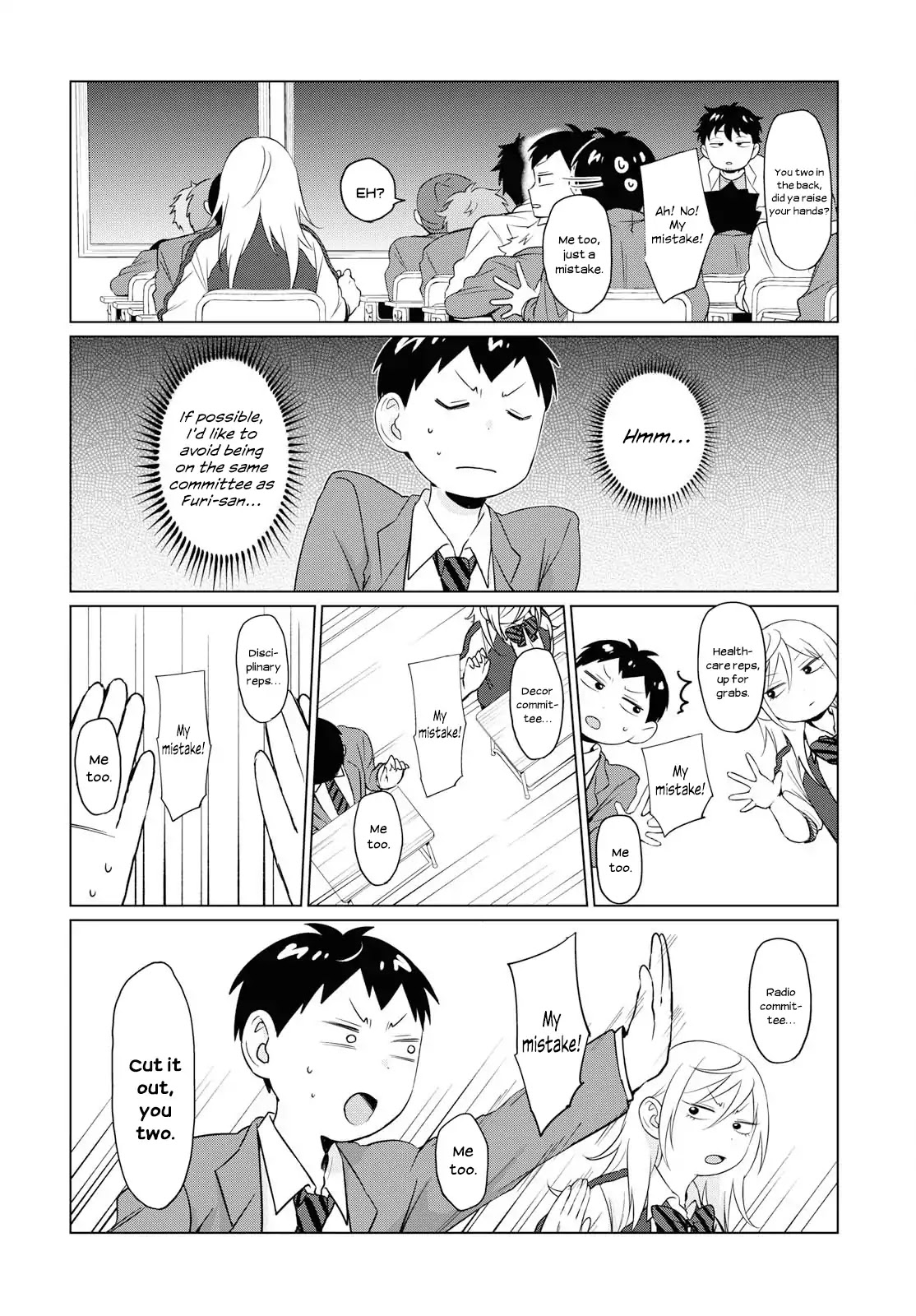 No Matter What You Say, Furi-san is Scary. Chapter 2 page 4 - Chapter 2