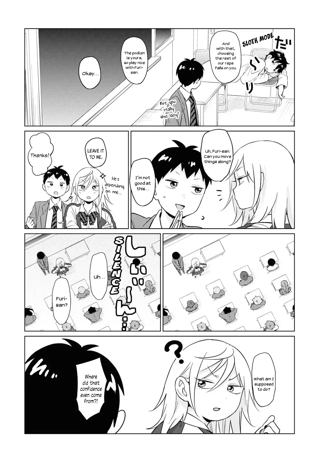 No Matter What You Say, Furi-san is Scary. Chapter 2 page 6 - Chapter 2