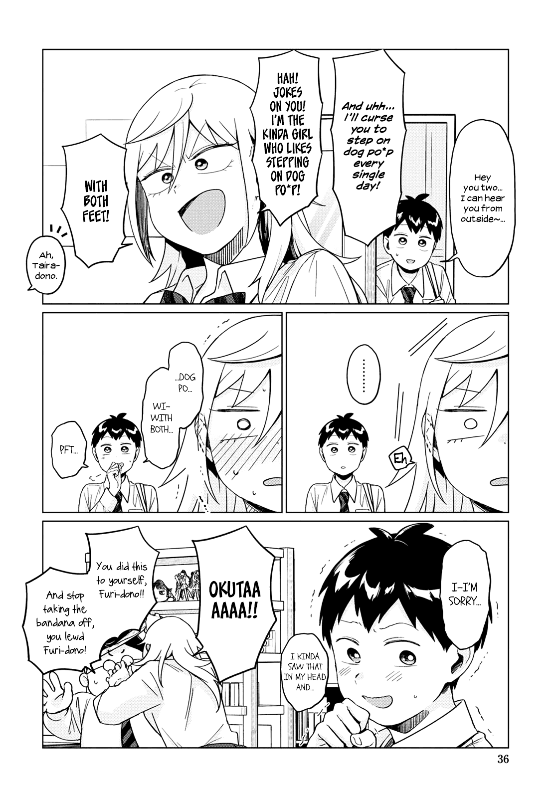 No Matter What You Say, Furi-san is Scary. Chapter 22 page 12 - Chapter 22