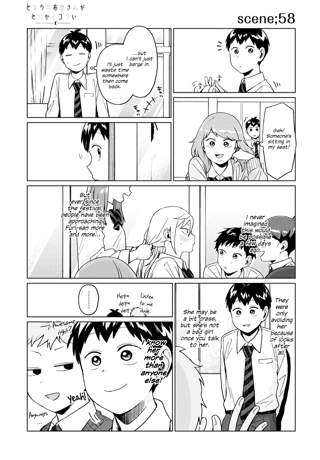 No Matter What You Say, Furi-san is Scary. Chapter 22 page 3 - Chapter 22