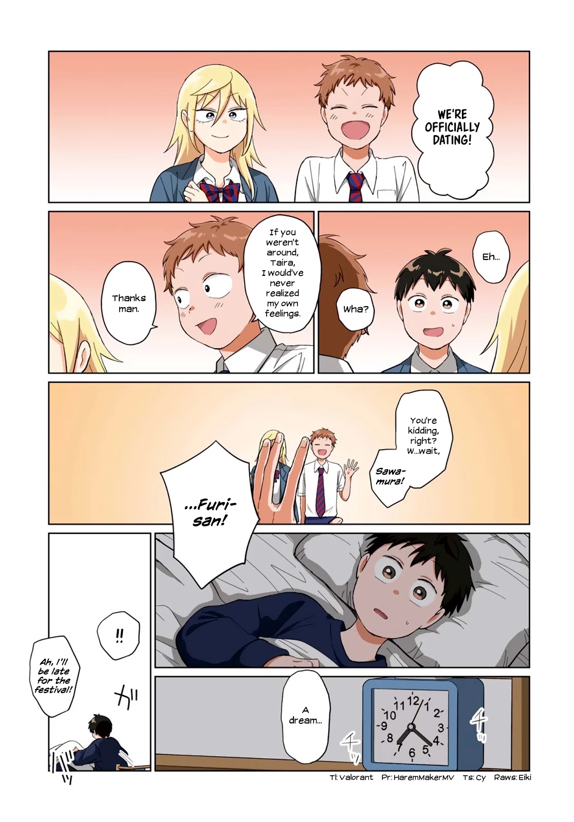 No Matter What You Say, Furi-san is Scary. Chapter 26 page 1 - Chapter 26