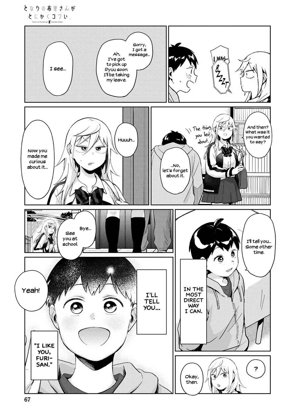 No Matter What You Say, Furi-san is Scary. Chapter 27 page 11 - Chapter 27