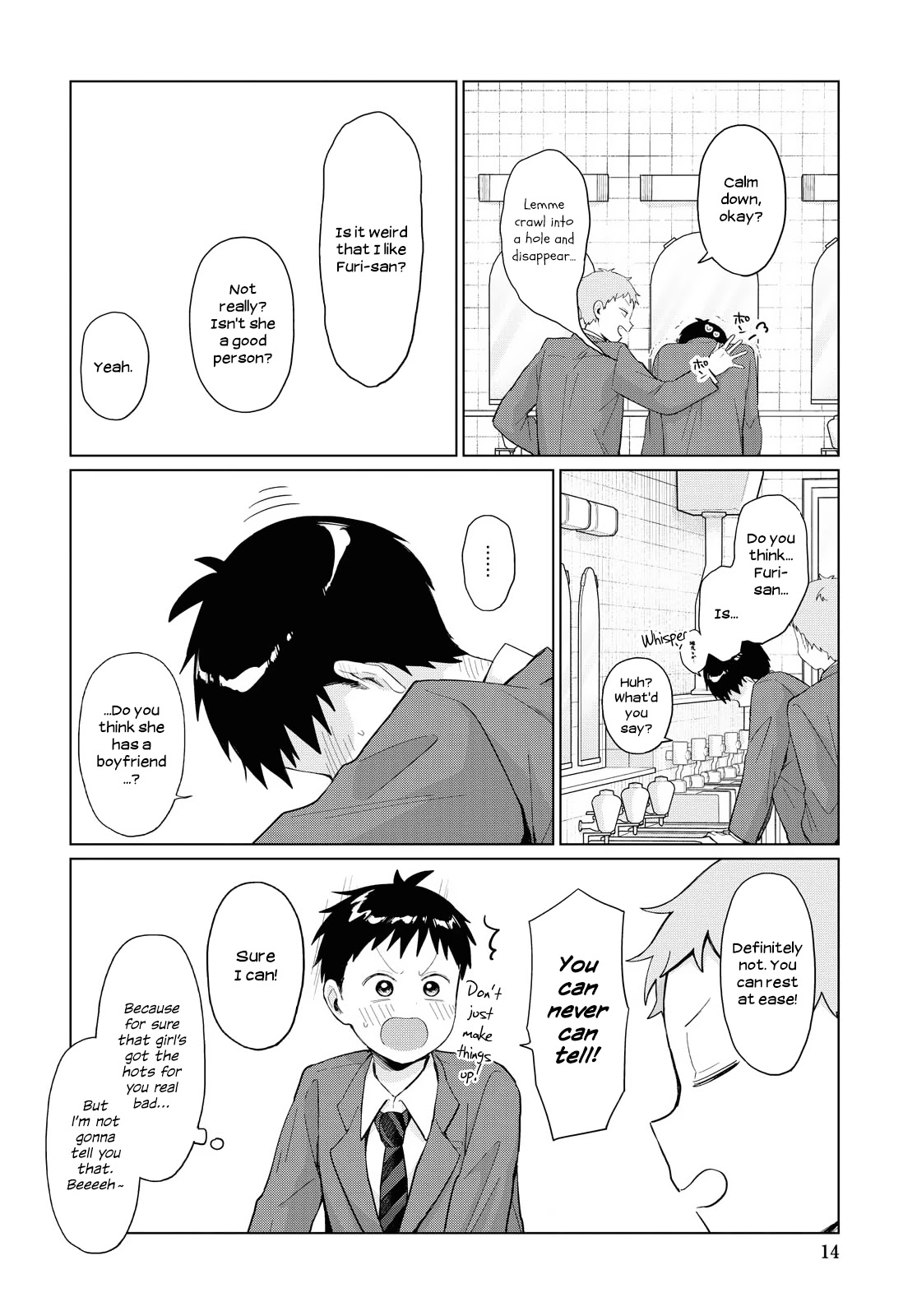 No Matter What You Say, Furi-san is Scary. Chapter 28 page 10 - Chapter 28