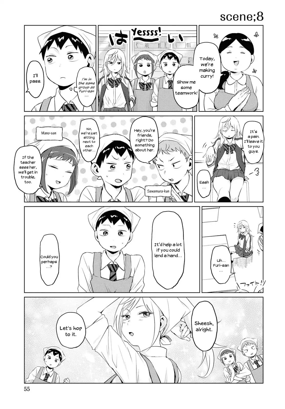 No Matter What You Say, Furi-san is Scary. Chapter 3 page 3 - Chapter 3
