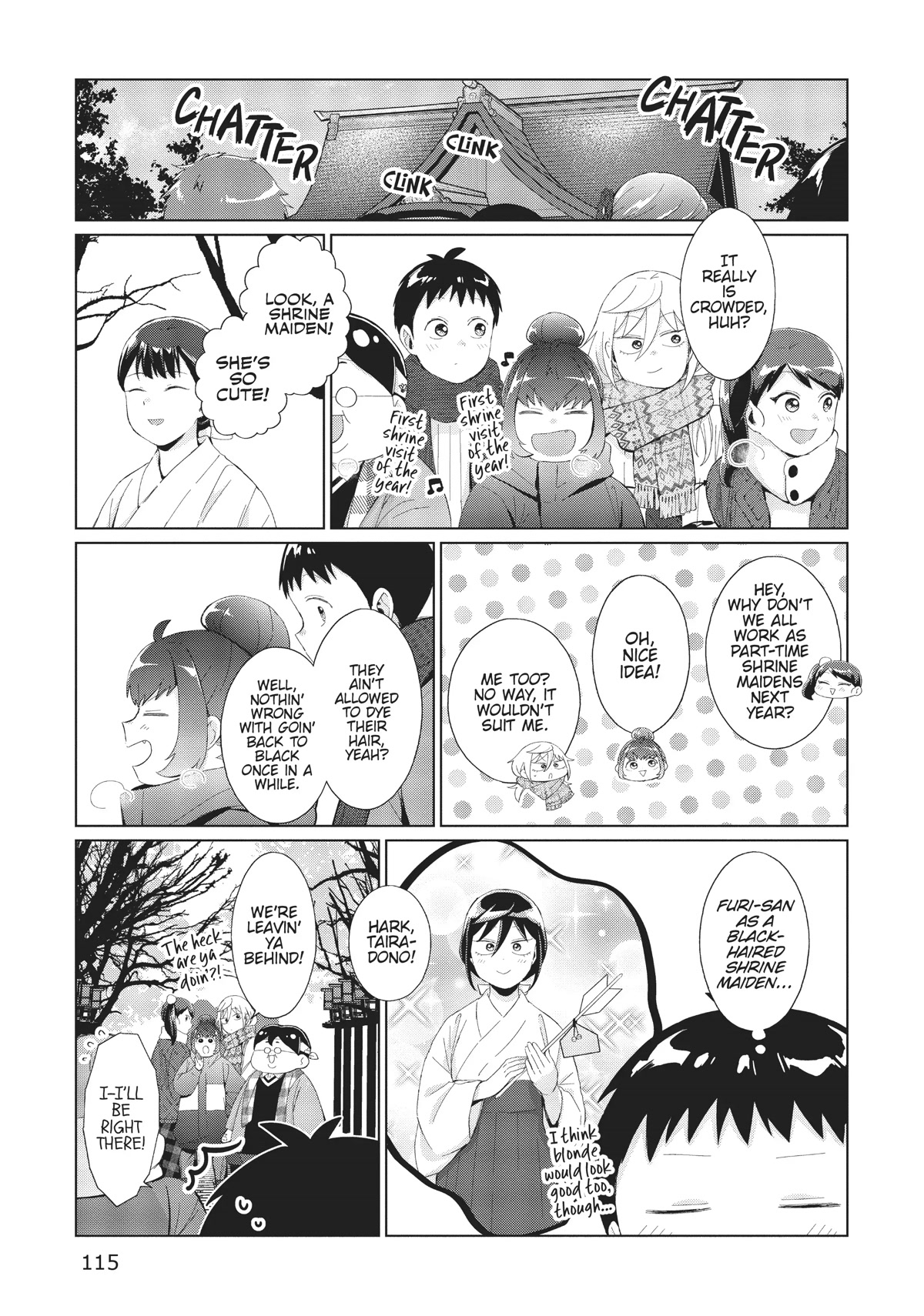 No Matter What You Say, Furi-san is Scary. Chapter 34 page 3 - Chapter 34
