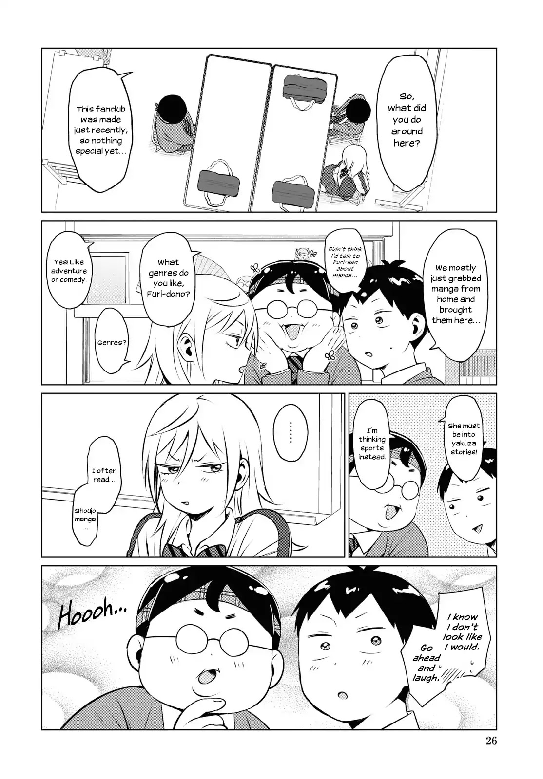 No Matter What You Say, Furi-san is Scary. Chapter 4 page 11 - Chapter 4