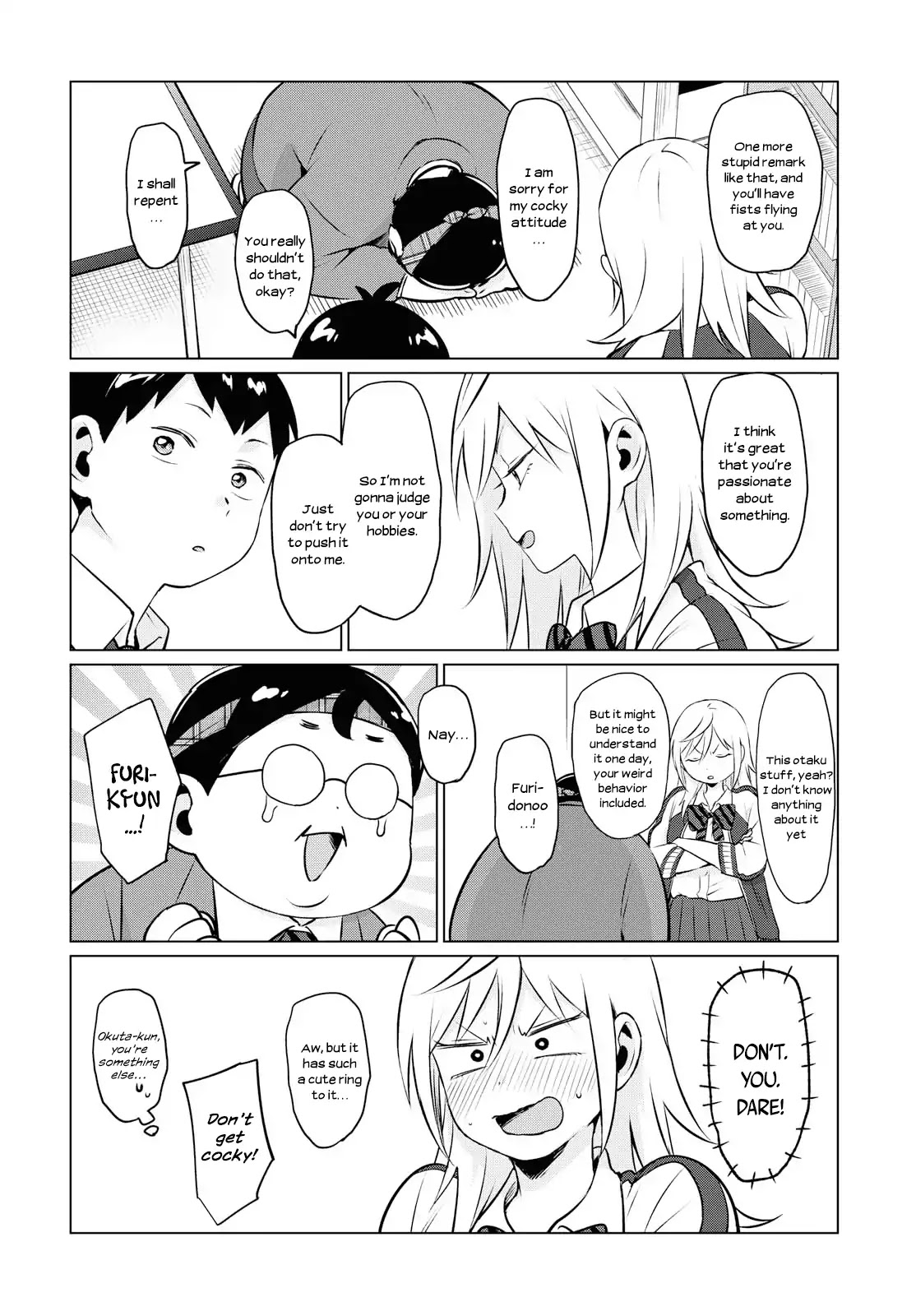 No Matter What You Say, Furi-san is Scary. Chapter 4 page 13 - Chapter 4