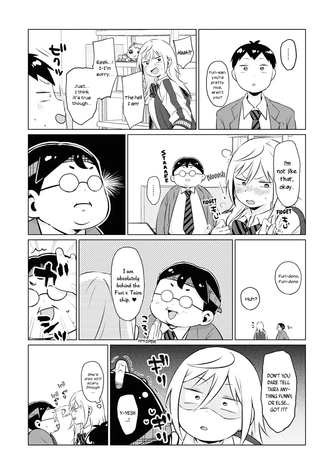 No Matter What You Say, Furi-san is Scary. Chapter 4 page 14 - Chapter 4