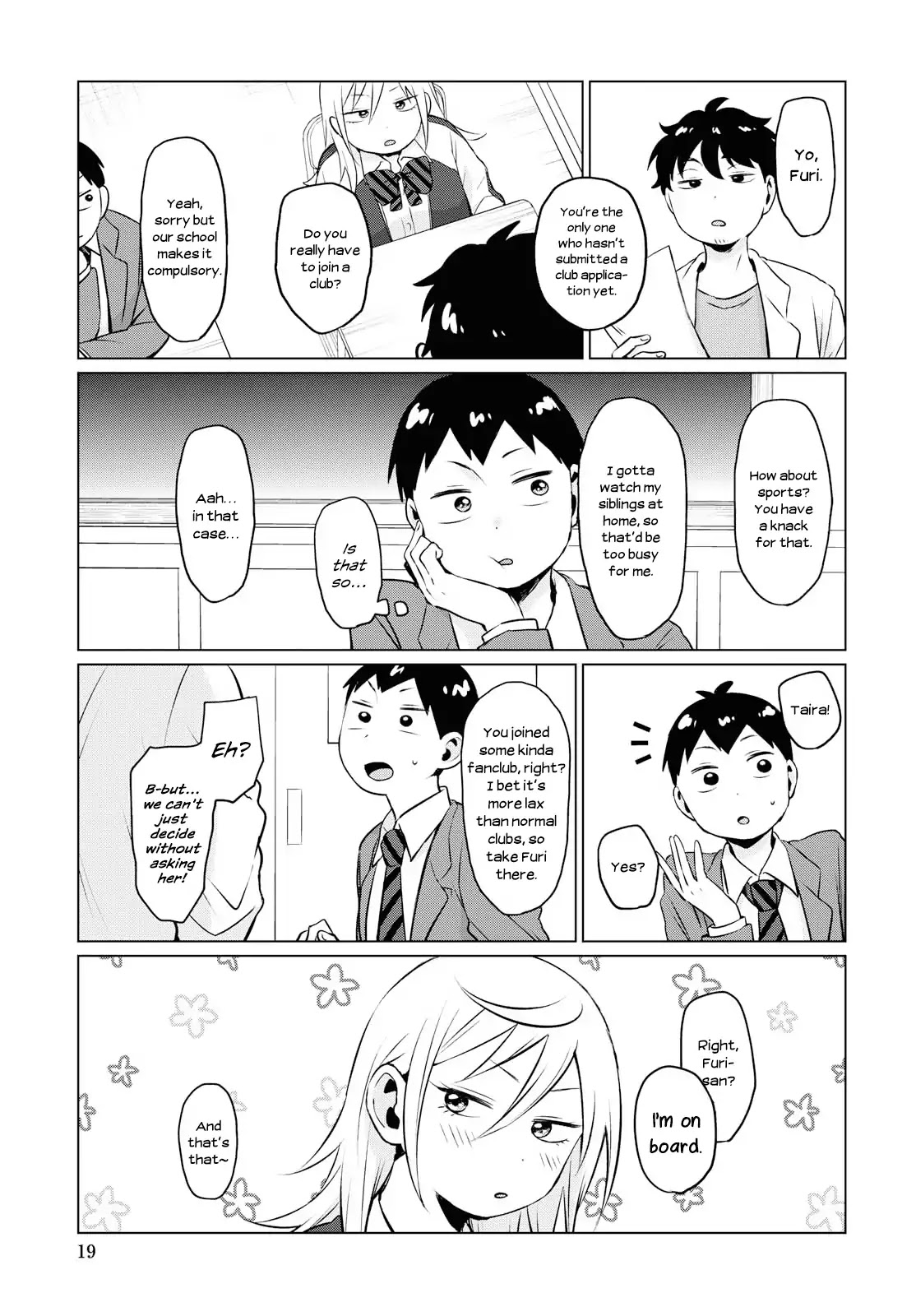No Matter What You Say, Furi-san is Scary. Chapter 4 page 4 - Chapter 4