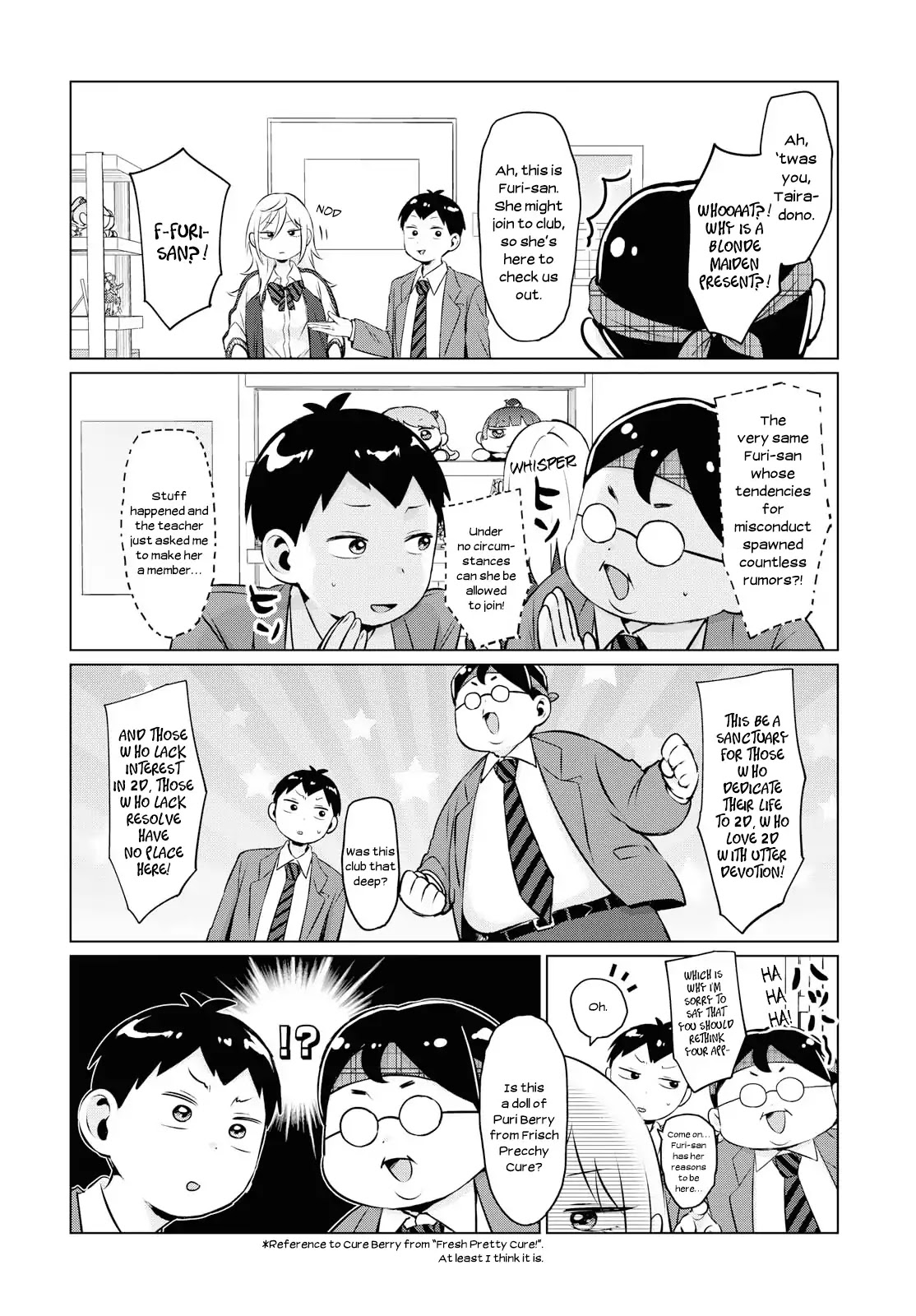 No Matter What You Say, Furi-san is Scary. Chapter 4 page 7 - Chapter 4