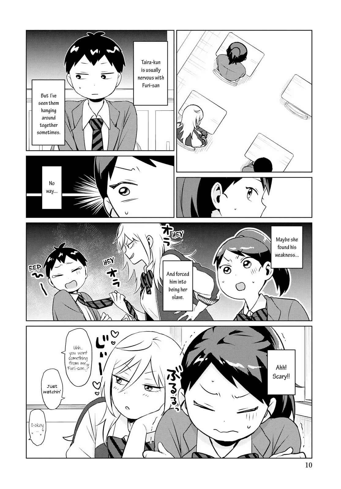 No Matter What You Say, Furi-san is Scary. Chapter 5 page 4 - Chapter 5