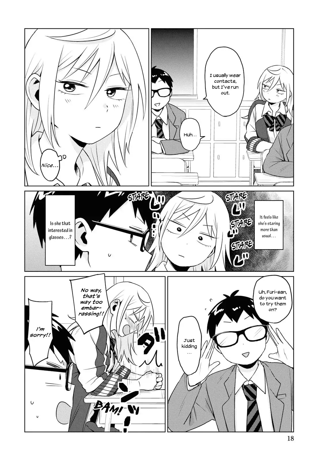 No Matter What You Say, Furi-san is Scary. Chapter 6 page 4 - Chapter 6