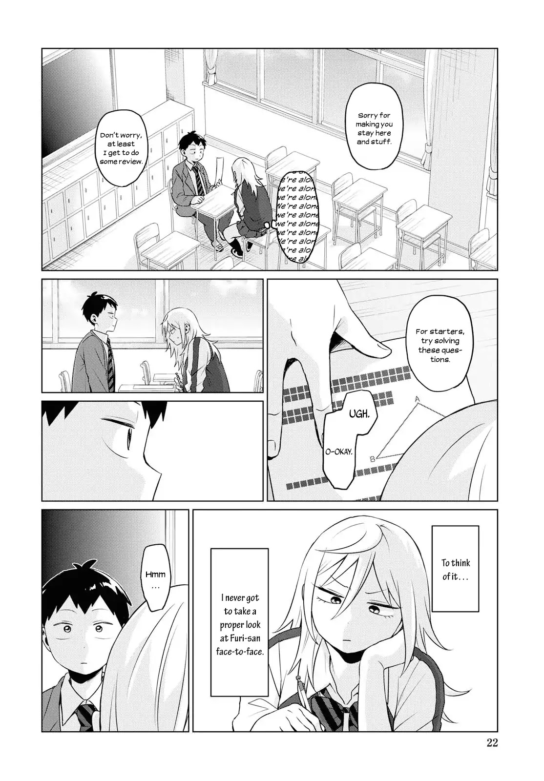 No Matter What You Say, Furi-san is Scary. Chapter 6 page 8 - Chapter 6