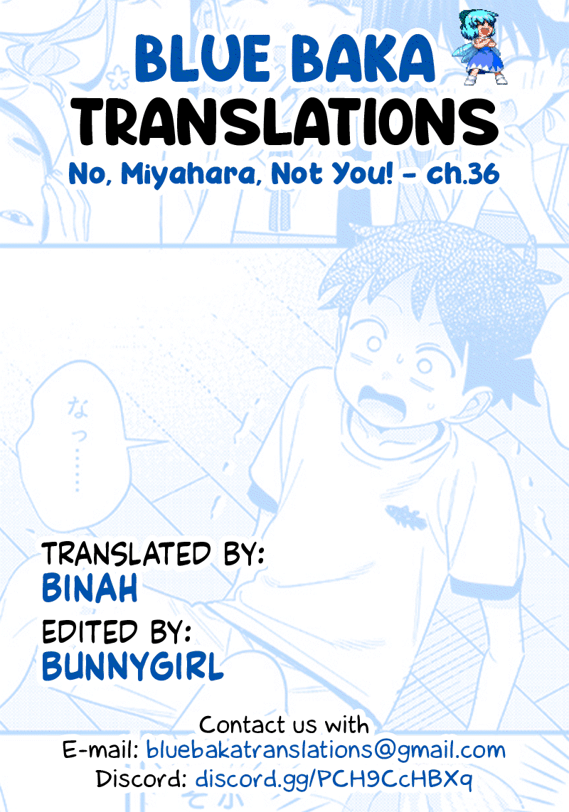 No, Miyahara, Not You! Chapter 36 page 13 - Chapter 36