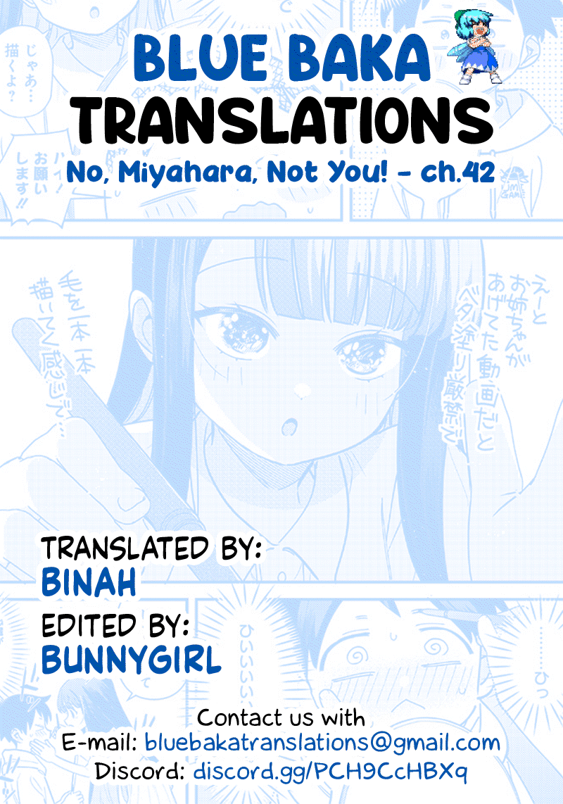 No, Miyahara, Not You! Chapter 42 page 13 - Chapter 42