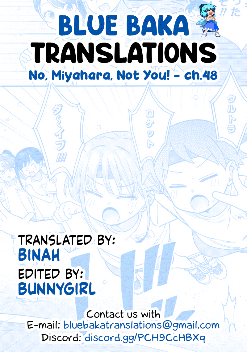 No, Miyahara, Not You! Chapter 48 page 13 - Chapter 48