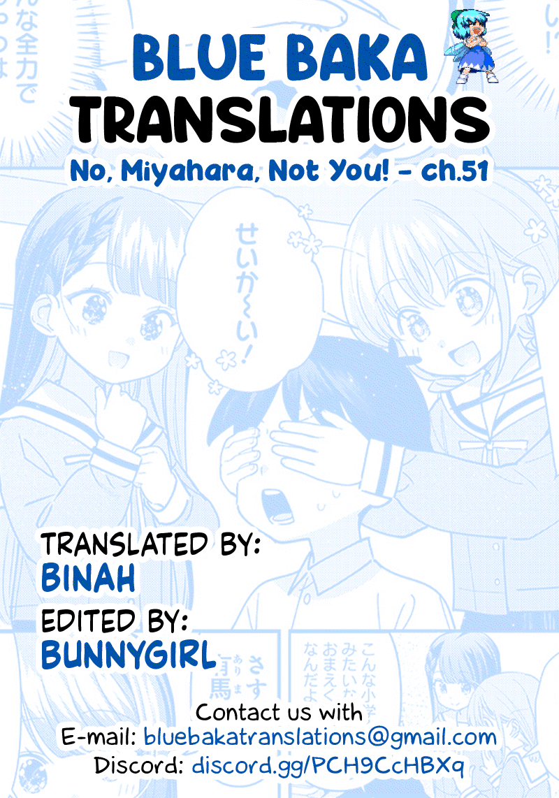No, Miyahara, Not You! Chapter 51 page 13 - Chapter 51