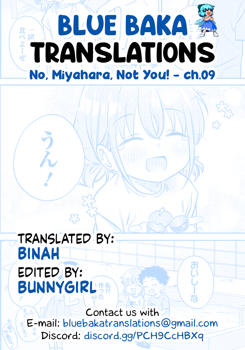 No, Miyahara, Not You! Chapter 9 page 9 - Chapter 9