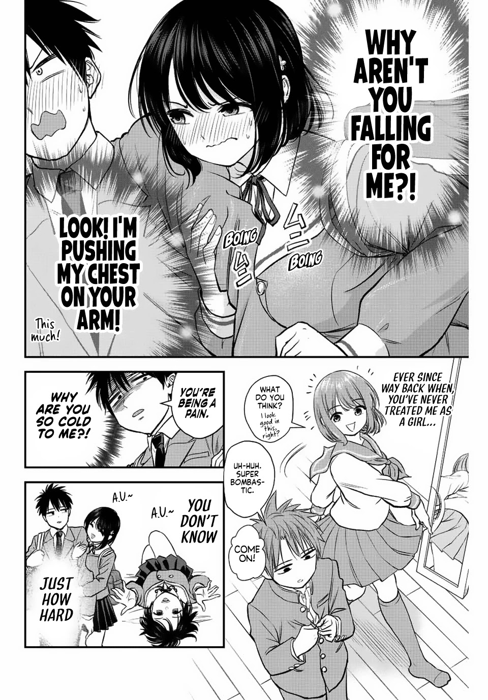 No More Love With the Girls Chapter 1 page 10 - Chapter 1: Romcoms don't happen on the way to school