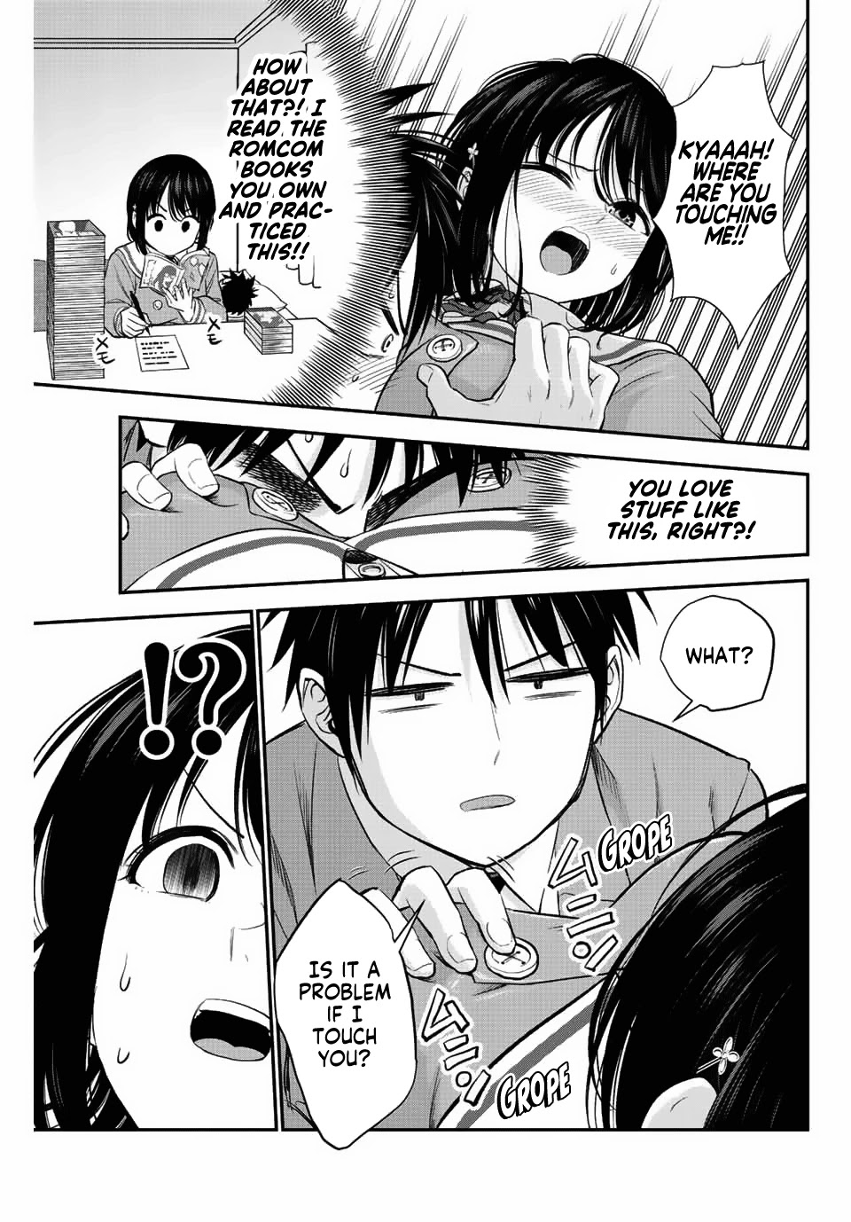 No More Love With the Girls Chapter 1 page 13 - Chapter 1: Romcoms don't happen on the way to school