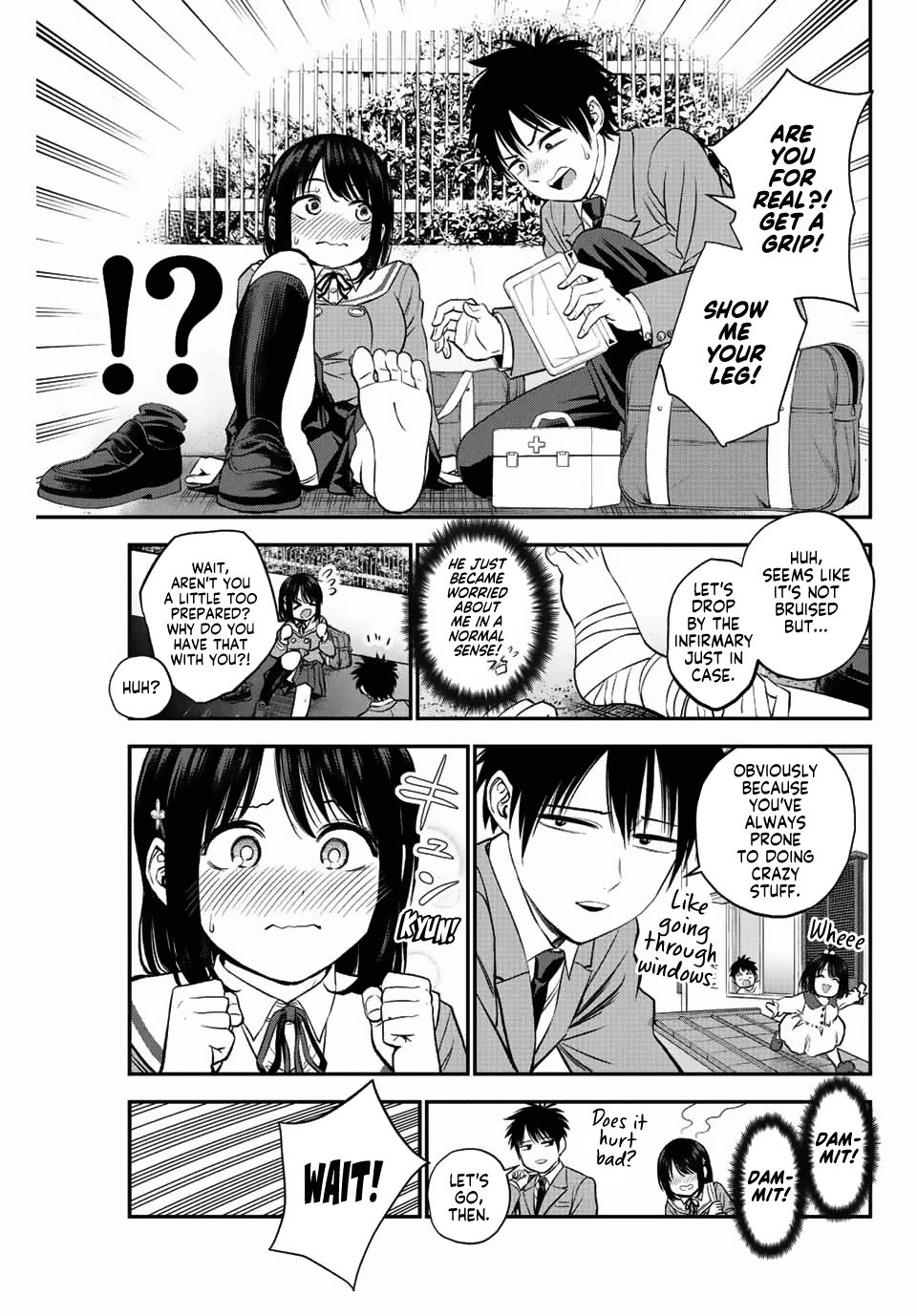 No More Love With the Girls Chapter 1 page 15 - Chapter 1: Romcoms don't happen on the way to school