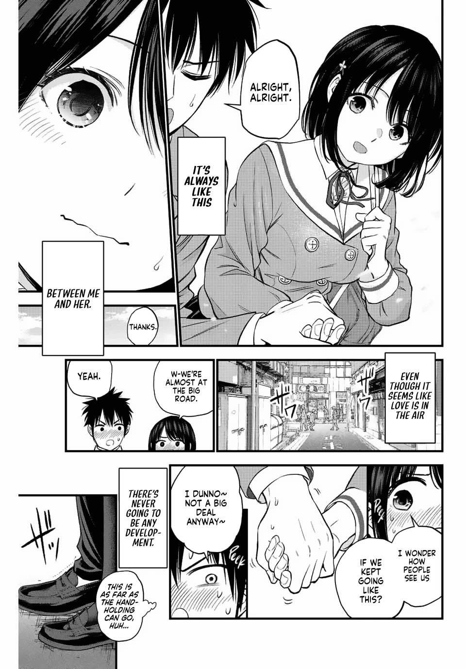 No More Love With the Girls Chapter 1 page 17 - Chapter 1: Romcoms don't happen on the way to school