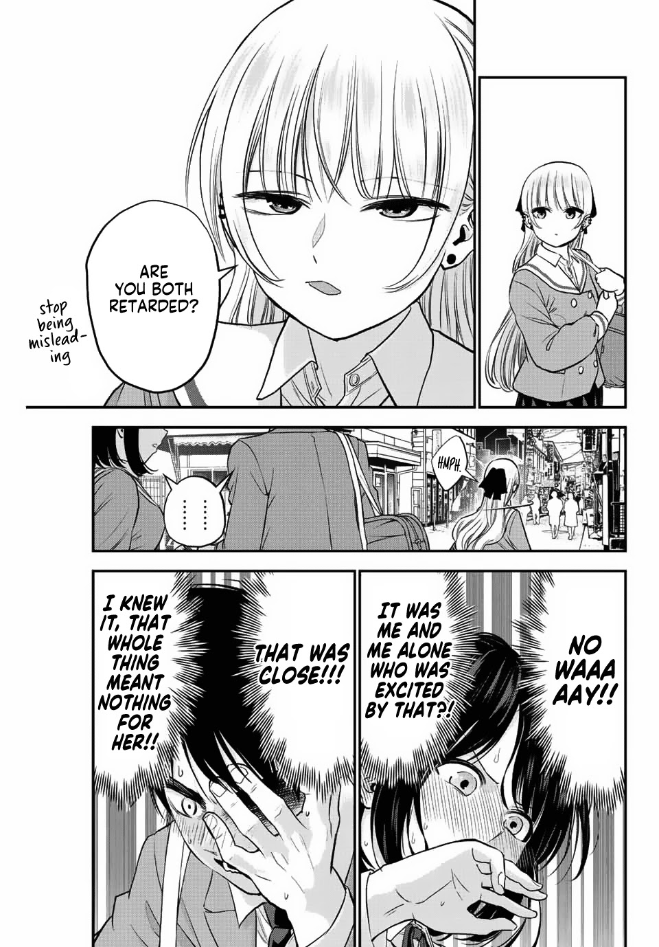 No More Love With the Girls Chapter 1 page 25 - Chapter 1: Romcoms don't happen on the way to school