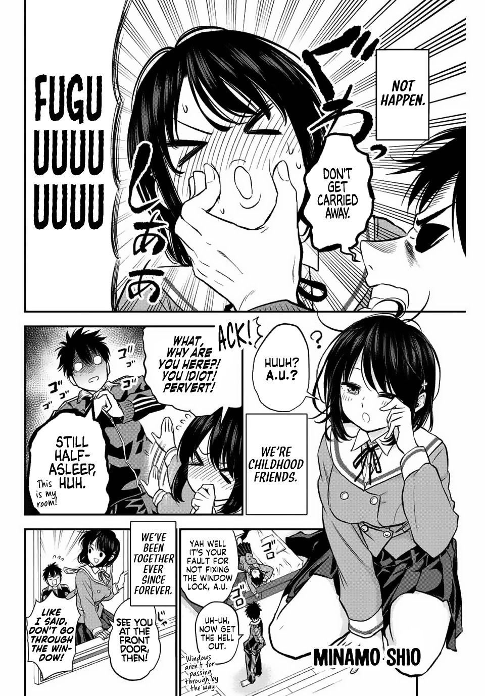No More Love With the Girls Chapter 1 page 6 - Chapter 1: Romcoms don't happen on the way to school