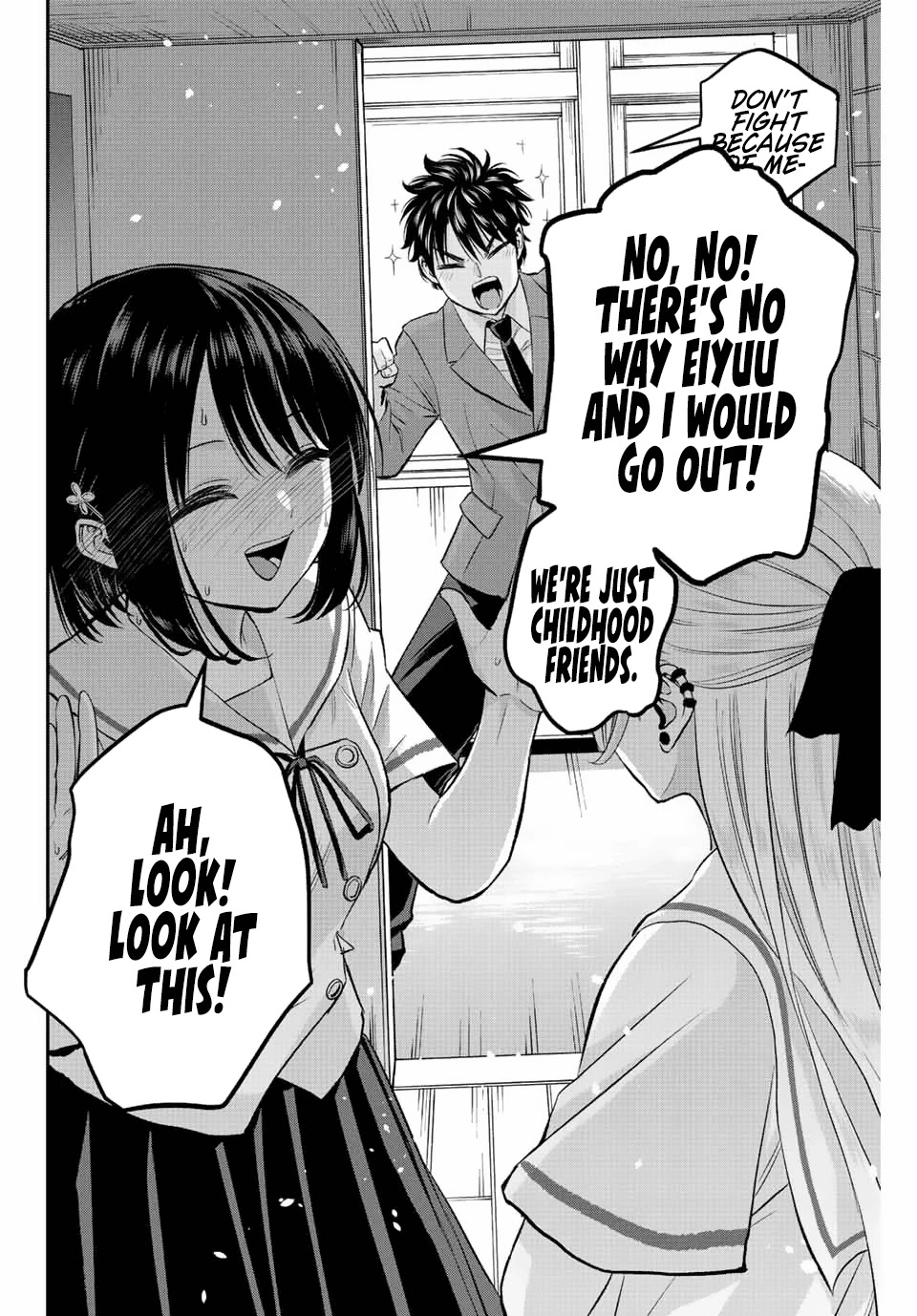 No More Love With the Girls Chapter 10 page 14 - Chapter 10: Romcoms don't happen even if you fantasize about them