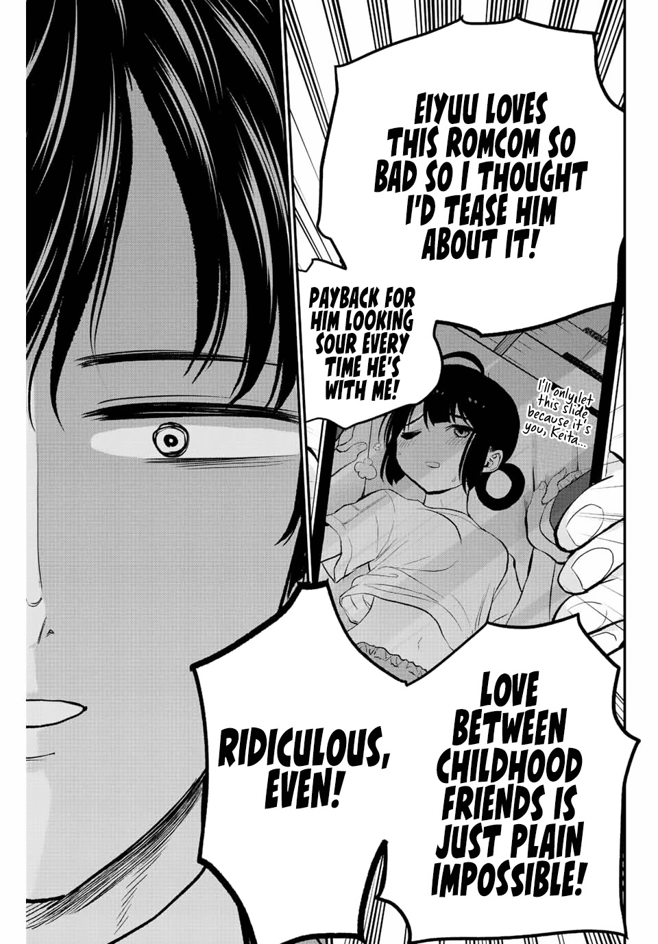 No More Love With the Girls Chapter 10 page 15 - Chapter 10: Romcoms don't happen even if you fantasize about them