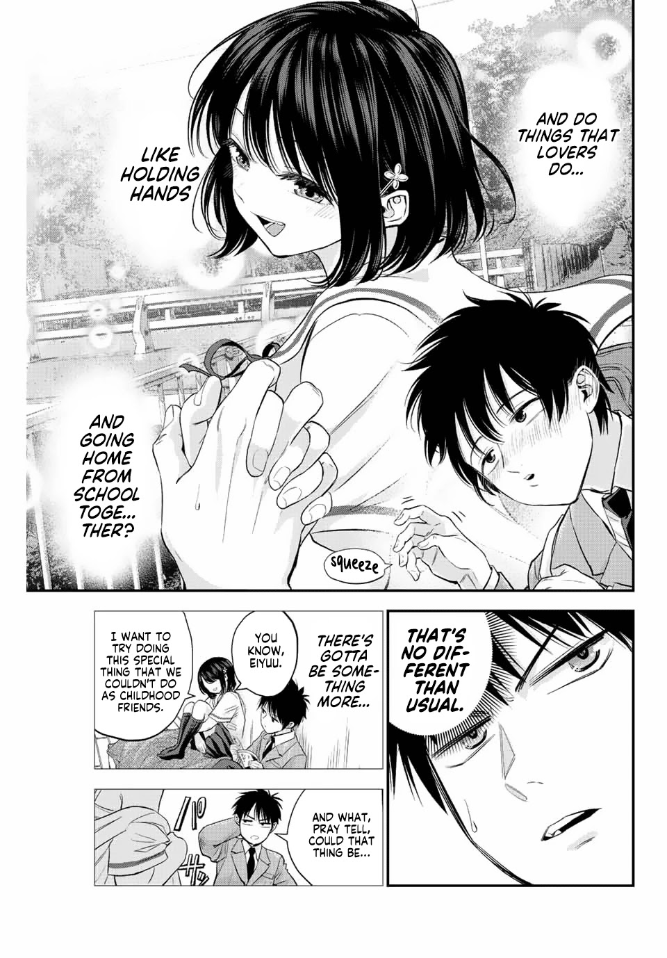 No More Love With the Girls Chapter 10 page 7 - Chapter 10: Romcoms don't happen even if you fantasize about them