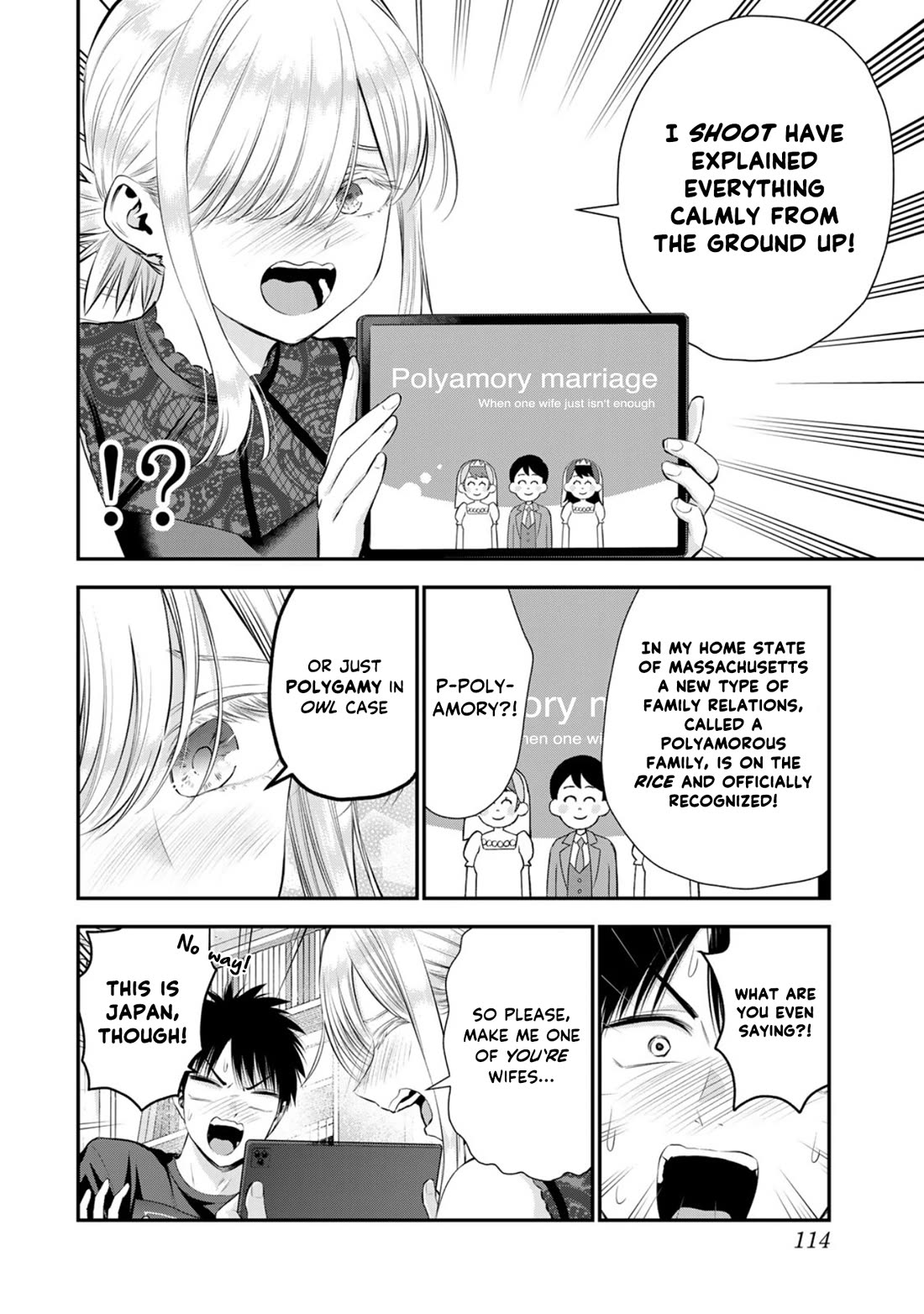 No More Love With the Girls Chapter 102 page 4 - Chapter 102: Romcoms don‘t happen even when your wife comes to visit
