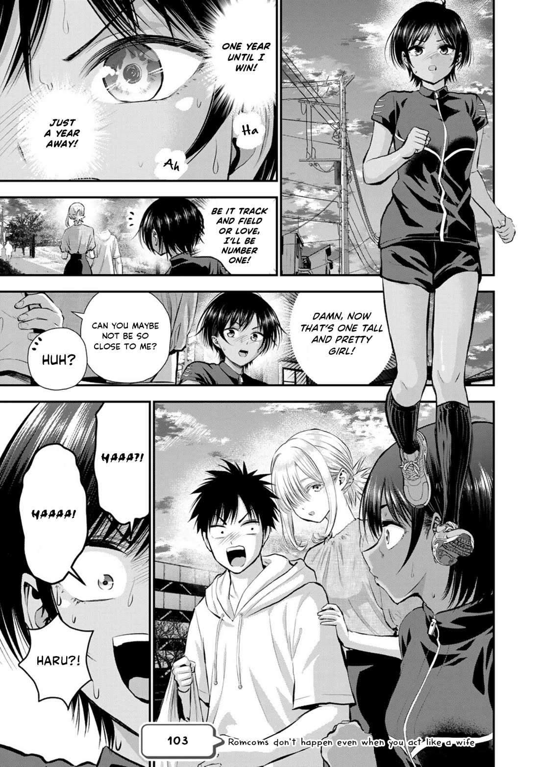No More Love With the Girls Chapter 103 page 1 - Chapter 103: Romcoms don’t happen even when you act like a wife