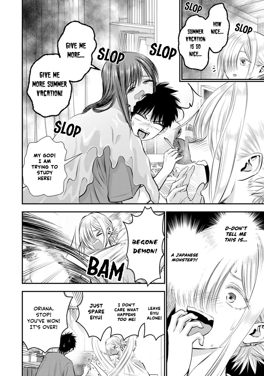No More Love With the Girls Chapter 105 page 2 - Chapter 105: Romcoms don‘t happen even when you exorcise a demon