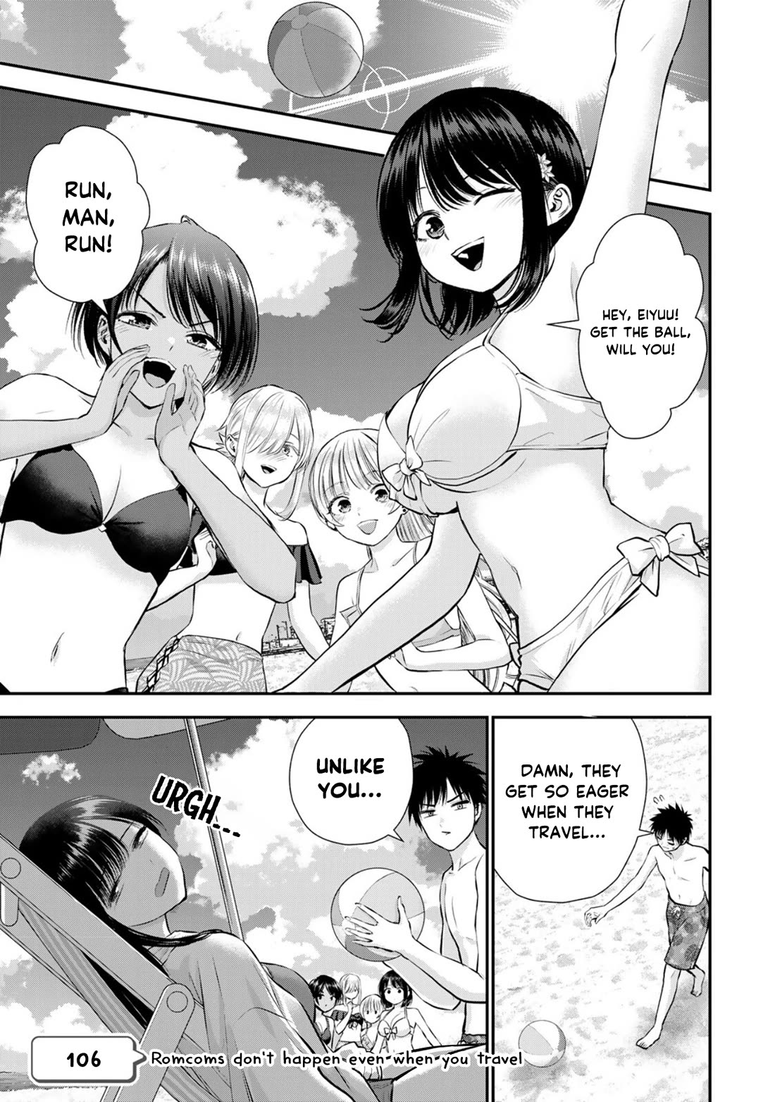 No More Love With the Girls Chapter 106 page 1 - Chapter 106: Romcoms don‘t happen even when you travel
