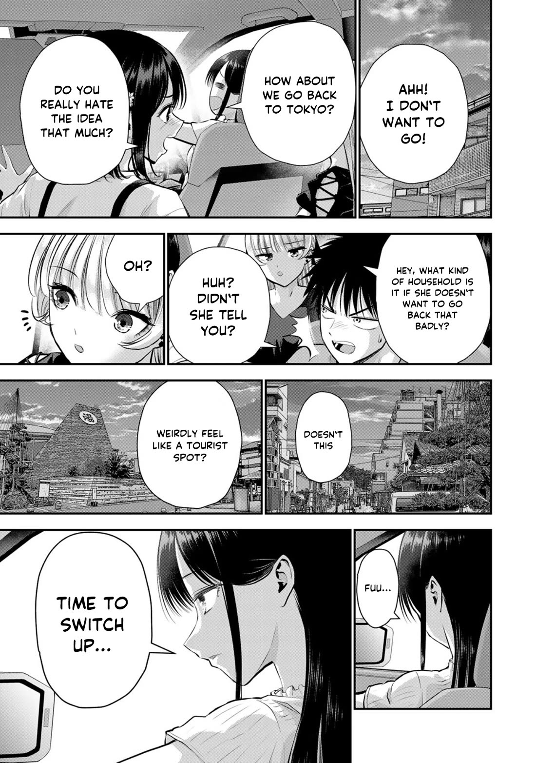 No More Love With the Girls Chapter 106 page 12 - Chapter 106: Romcoms don‘t happen even when you travel