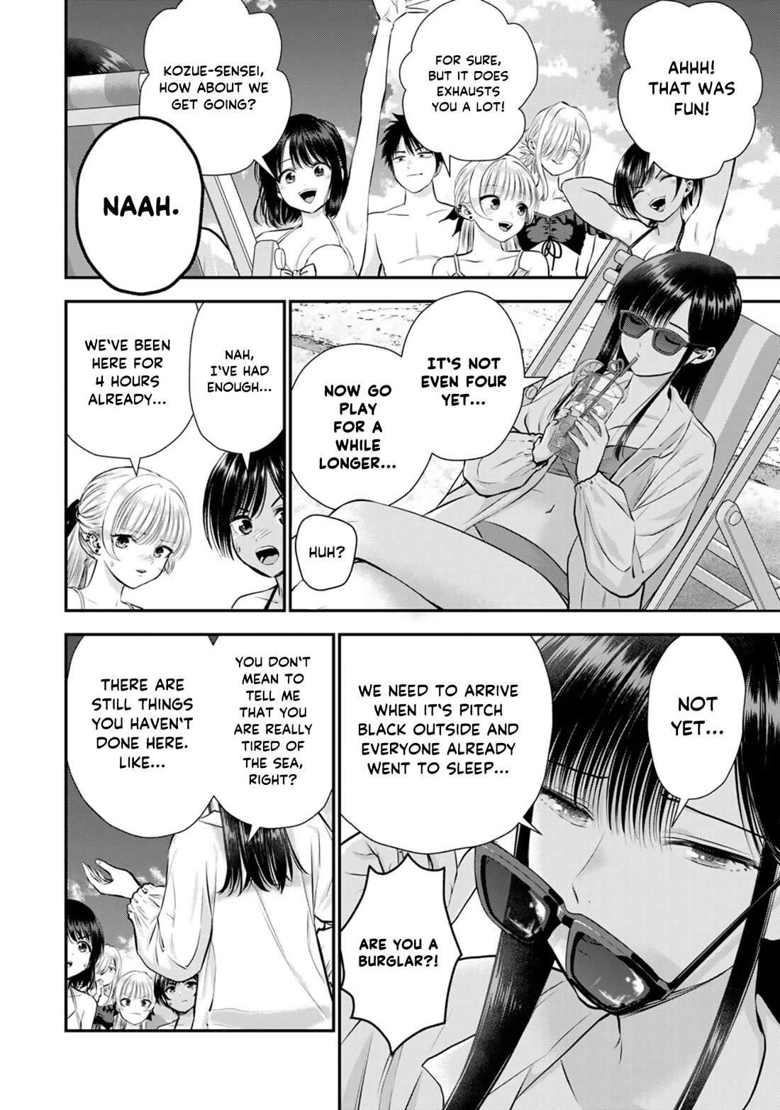 No More Love With the Girls Chapter 106 page 4 - Chapter 106: Romcoms don‘t happen even when you travel