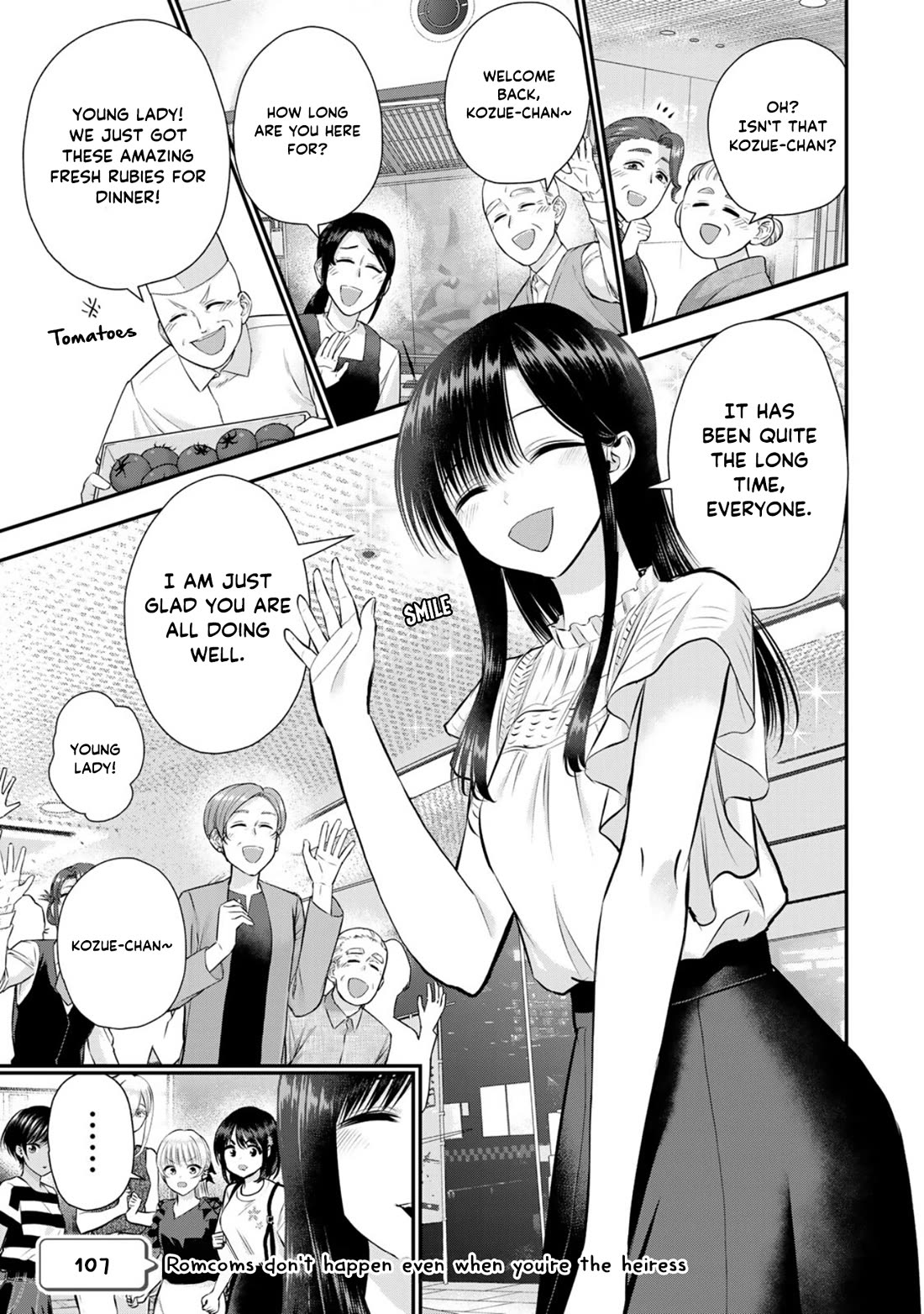 No More Love With the Girls Chapter 107 page 1 - Chapter 107: Romcoms don‘t happen even when you‘re the heiress