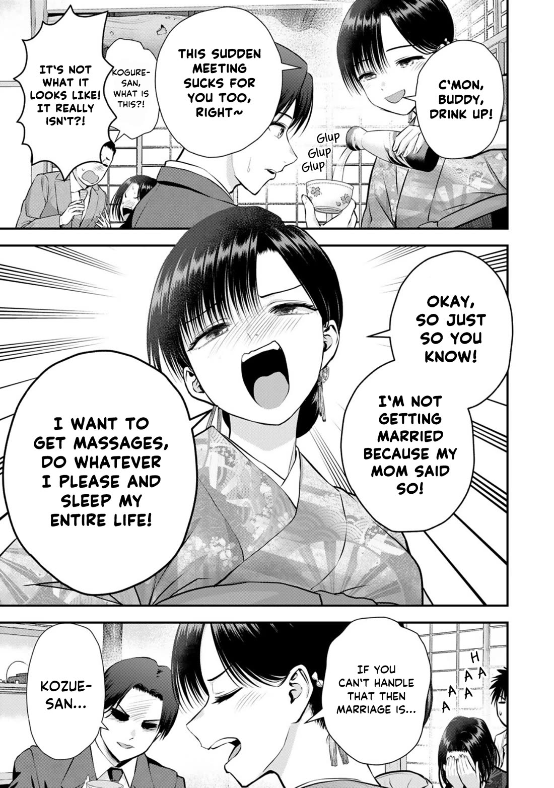 No More Love With the Girls Chapter 108 page 11 - Chapter 108: Romcoms don‘t happen even when you have a marriage meeting