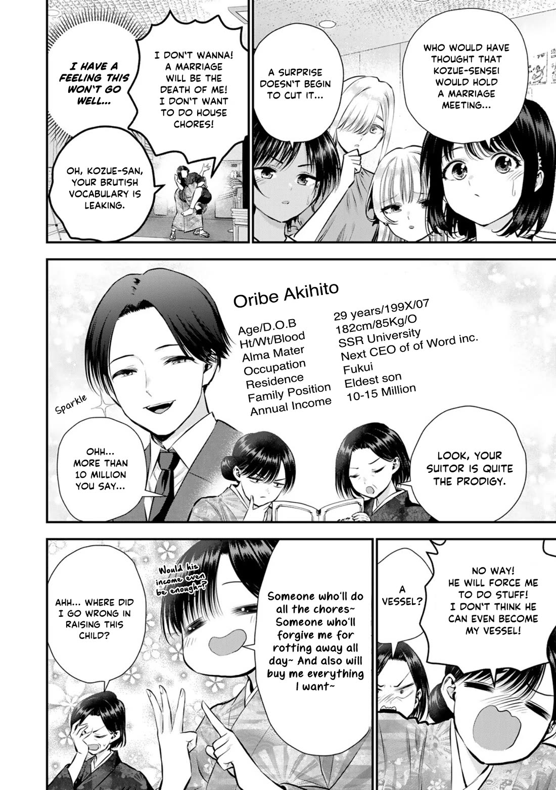 No More Love With the Girls Chapter 108 page 2 - Chapter 108: Romcoms don‘t happen even when you have a marriage meeting