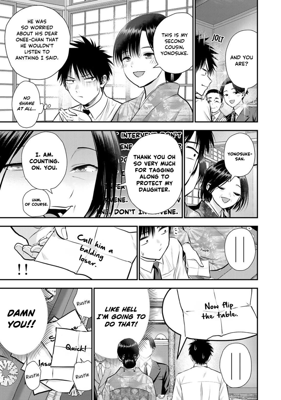 No More Love With the Girls Chapter 108 page 5 - Chapter 108: Romcoms don‘t happen even when you have a marriage meeting